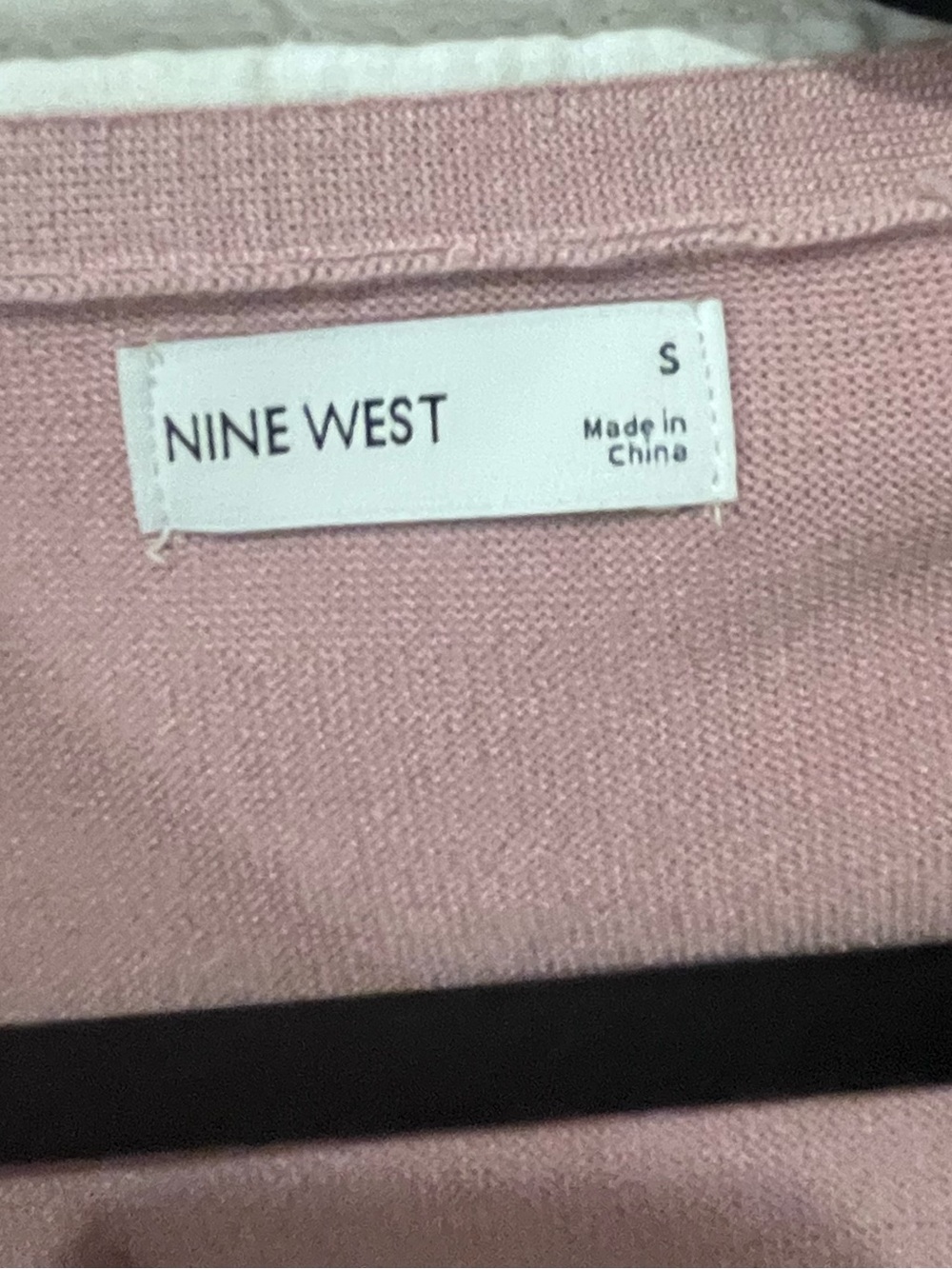 Nine West Lightweight Dolman Cardigan small v neck loose new - Picture 3 of 3
